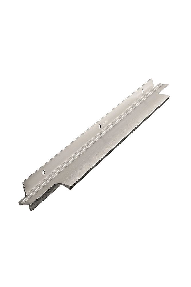 Furnipart - Shadow Double - greb i aluminium inox look CC2x140mm L395,5mm